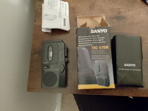 Sanyo trc 570m voice recorder - sanyo,