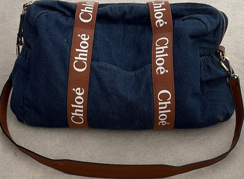 Chloé solid denim baby - chloé,