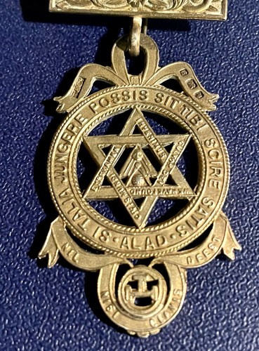 Marked silver english masonic - marked,