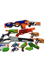 NERF Gun Bundle Various Models Kids Outdoor Garden Toy Set