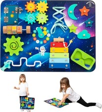 Wooden Busy Board for Toddlers