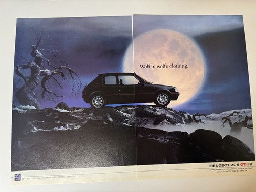 Original vintage peugeot 205 - original,