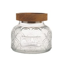 Convenient Clear Glass Storage