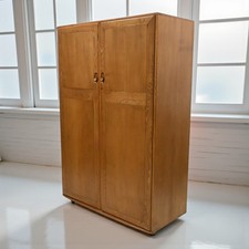 Ercol Double Wardrobe Hanging Rail 2 Door Light Finish #481 FREE UK Delivery