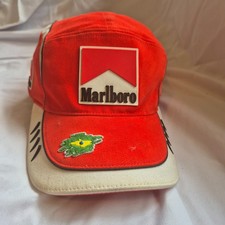 1990s F1 Ferrari marlboro , brasil f1 , puma baseball cap vintage