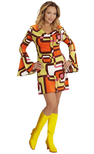 Groovy seventies ladies fancy - ladies,