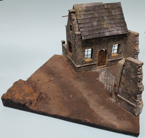 Fog models ardennes ruin - 1/35,