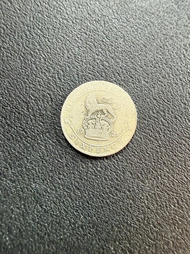 1921 george sixpence - 1921,
