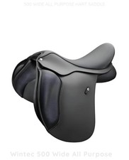 17" Black Wintec WIDE Saddle