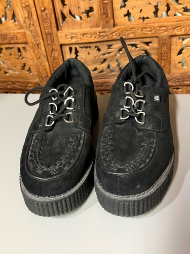 Tuk black faux suede - tuk, anarchic