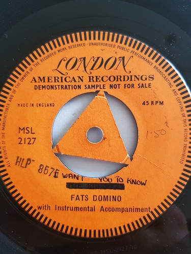 Fats domino want you - fats, to