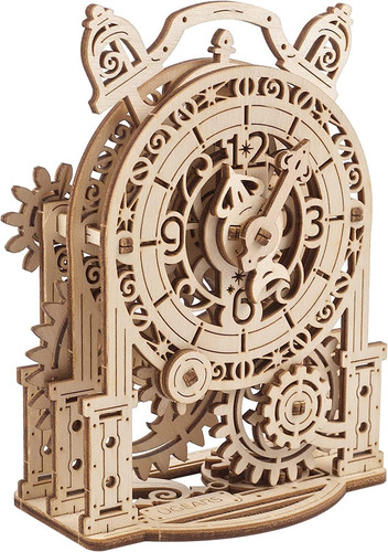 Vintage alarm clock - vintage, 3d