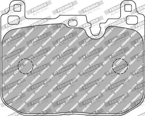 Brake pads fcp4611h - pads,