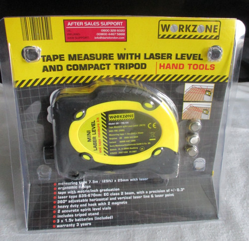 Workzone tape measure with - workzone,