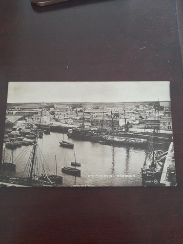 Old postcard porthleven - old,