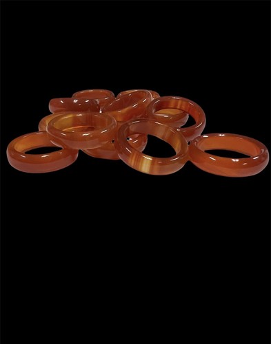 Carnelian ring band jewelry