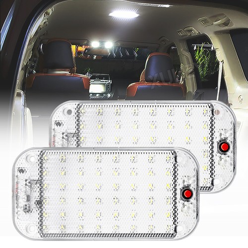 2pcs 12v 24v white ceiling - 2pcs,