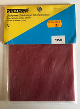 VOLLMER WOOD SHINGLE ROOFING SHEETS PLASTIC N REF 7350 - MODEL RAILWAY BUILDINGS