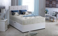 Pocket spring mattress divan