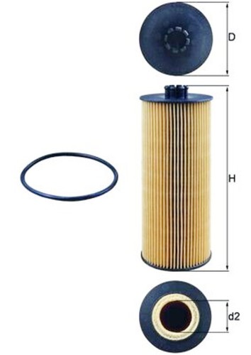 Mahle oil filter for man - filter,