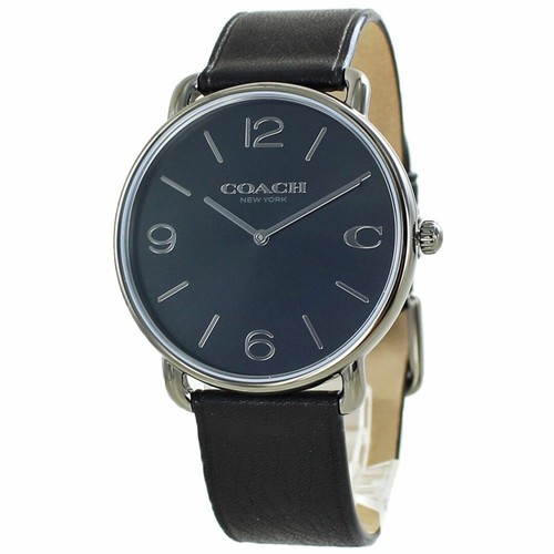 Coach watch men leather - men's,
