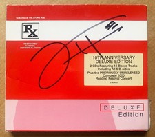 QUEENS OF THE STONE AGE SIGNED 2x CD Rated R SIGNED BY JOSHUA HOMME Deluxe Edit