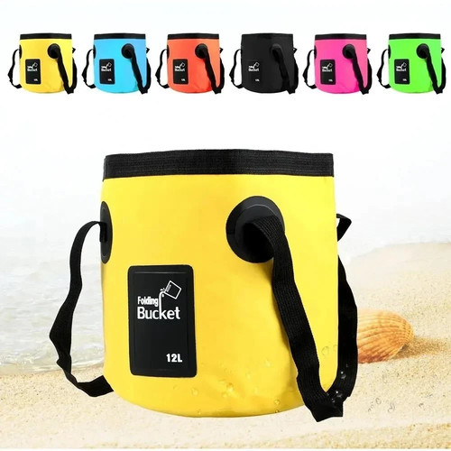 12l collapsible folding - 12l, bucket