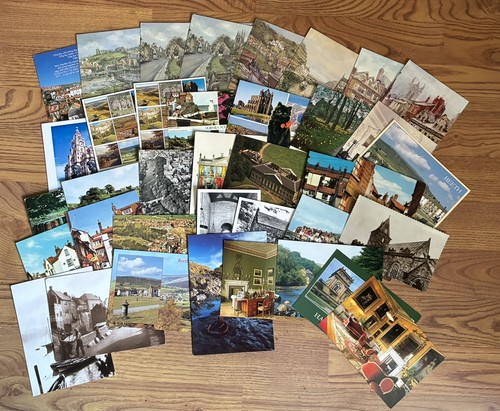 Joblot vintage postcards - vintage, 38