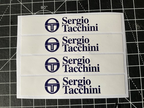 Sergio tacchini decals - 4x,