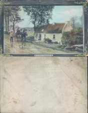 Irish cottage in countryside