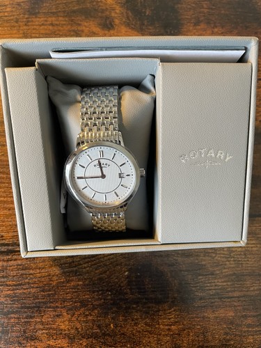 Rotary quartz men - men's, wristwatch