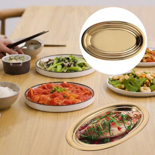 Metal camping plates stainless - metal,