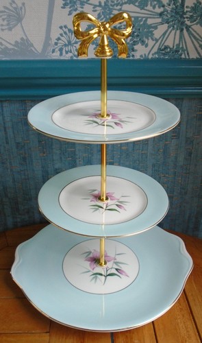 Tier royal albert - china, cake