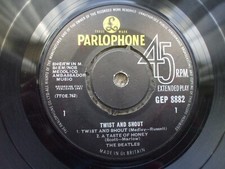 The Beatles - Twist And Shout - EXTENDED PLAY - VG+ UK 45 EP