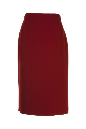 Busy burgundy red - red, skirt