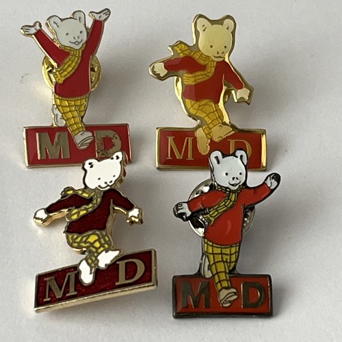 Rupert bear collectable pin - *,