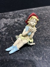 Vintage Fairy Pixie Plant Pot Ornament Figurine Ref C20
