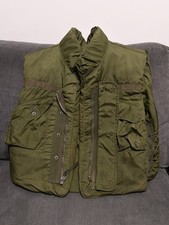 Vietnam War Us Army Flak Jacket M69 3/4 Collar Vest Armour Medium with Fillers