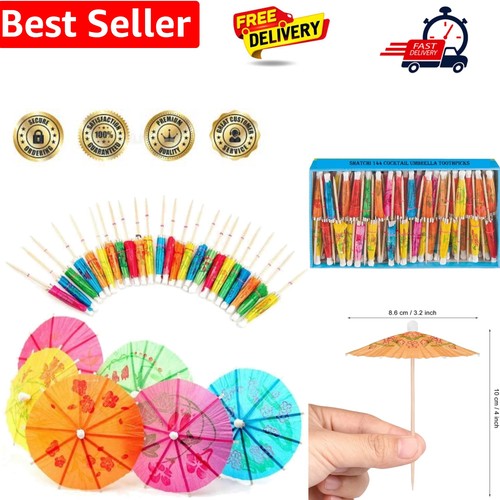 144 cocktail umbrellas mini - 72/144,