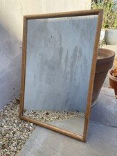Vintage Faux Bamboo Mirror - Boho Tiki 40x27.5cm