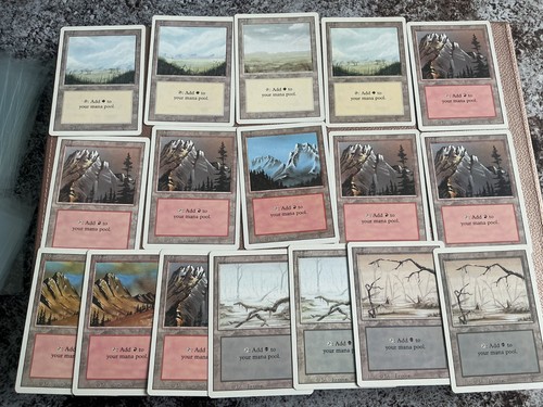 Revised lands mtg - lands, magic