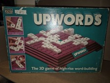 Upwords The 3D Game of High Rise Word Building By Parker 1996 Fully Complete