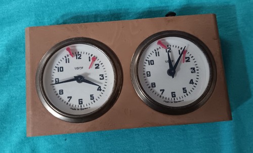 Vintage uscf chess clock timer - chess,