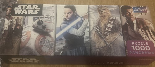 Star wars 1000 panorama puzzle - star,