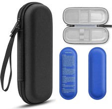 Insulin Cooler Travel Case Diabetic Medicine Cool Bag with 2 Ice Packs Portable