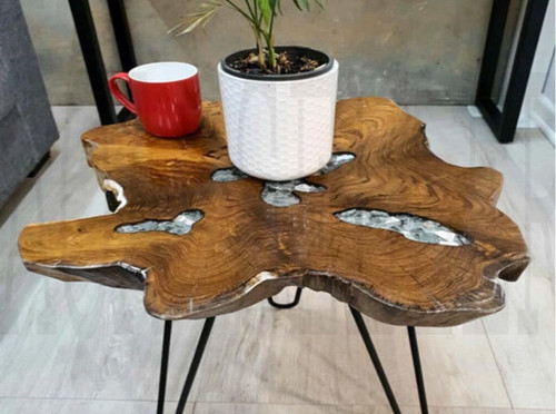 Industrial side table metal - industrial,