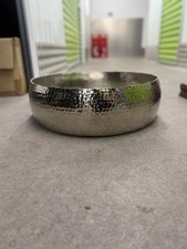 Large Hammered Metal