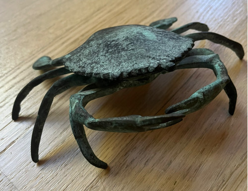 Old copper crab - old,