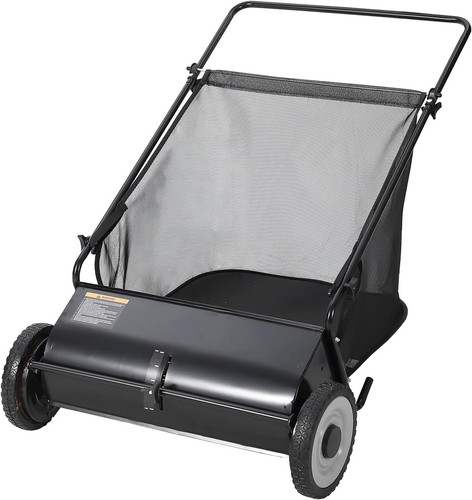 Push lawn sweeper - lawn, leaves