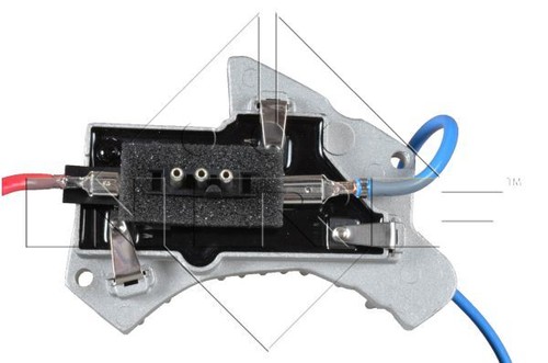 Resistor interior blower - resistor,, for